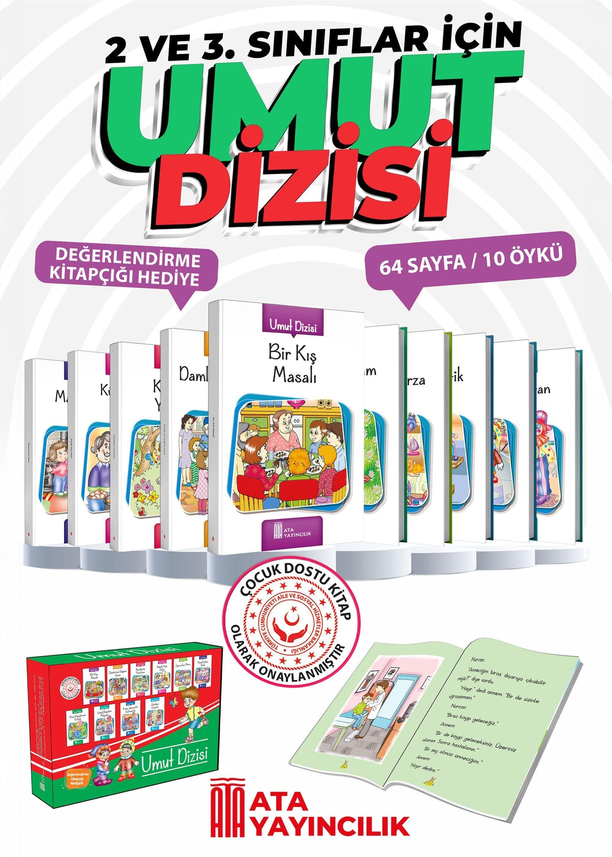 Umut Dizisi Ata Yayıncılık kitap kapağı