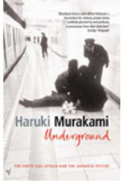 Underground - Haruki Murakami kitap kapağı