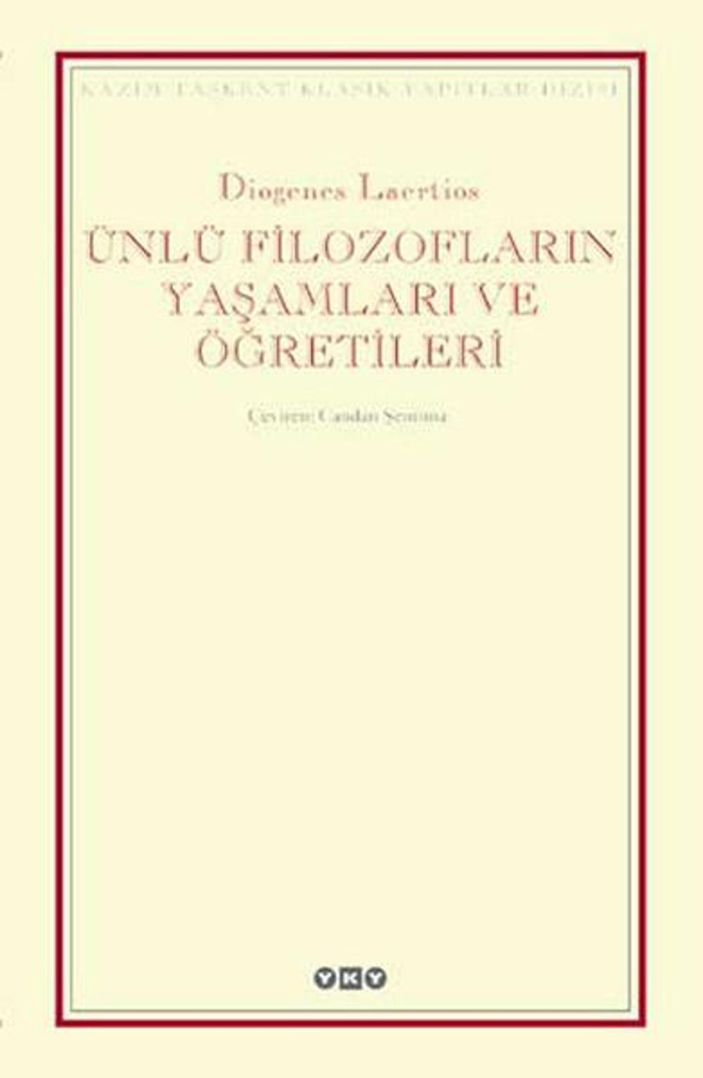 Ünlü Filozofların Yaşamları ve Öğretileri | Yapı Kredi Yayınları
