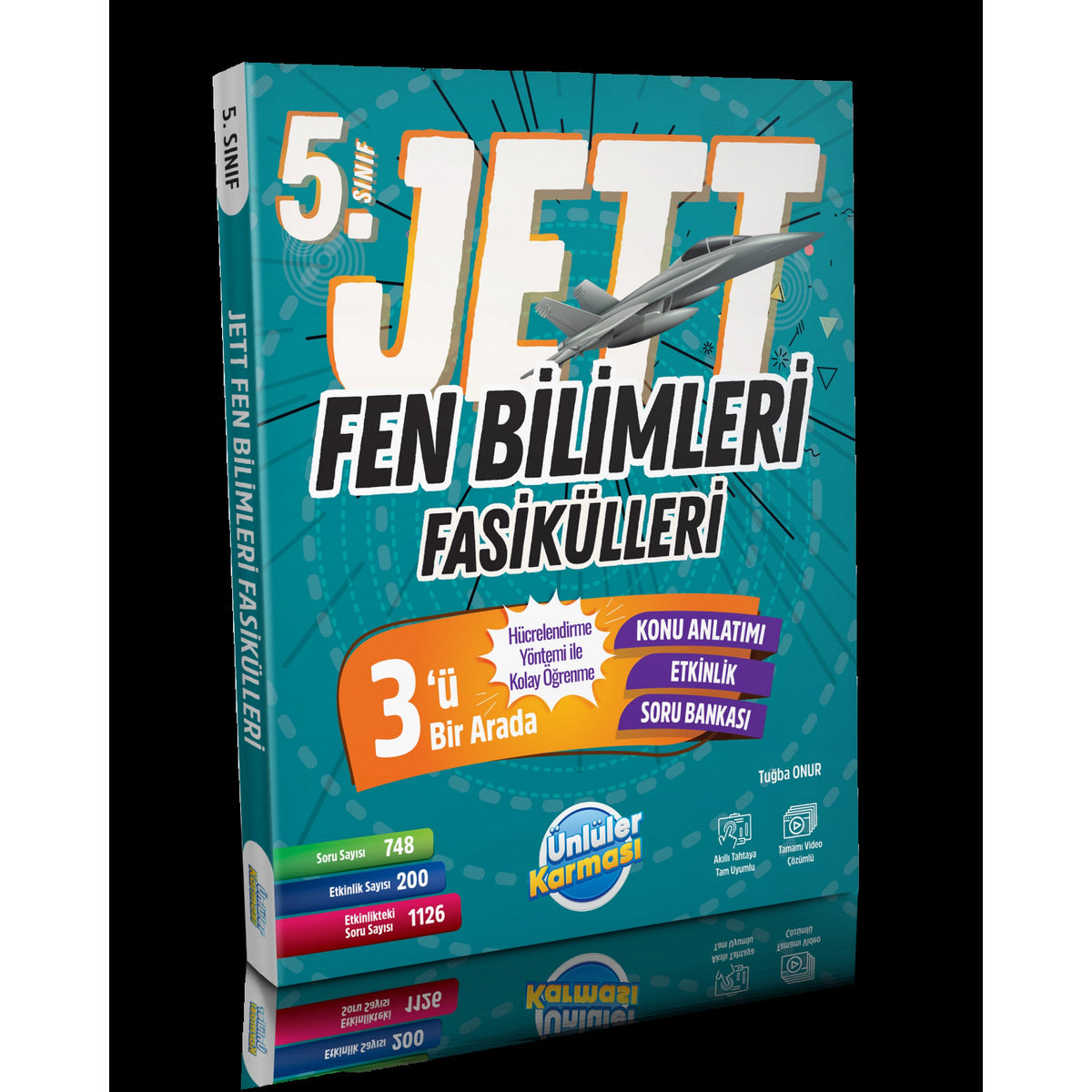 Ünlüler Karması 5. Sınıf Jett Fen Bilimleri Fasikülleri Soru Bankası kitap kapağı