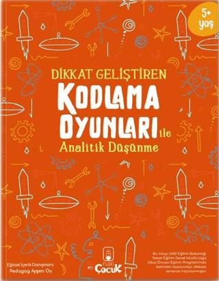 Dikkat Geliştiren Kodlama Oyunları ile Analitik Düşünme | Floki Çocuk (Ciltsiz)  - Resim 1