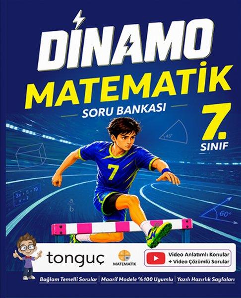 7. Sınıf Dinamo Matematik Soru Bankası | Tonguç Akademi (İnce Kapak)  - Resim 1