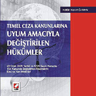 Uyum Amacıyla Değiştirilen Hükümler - Remzi Özmen kitap kapağı