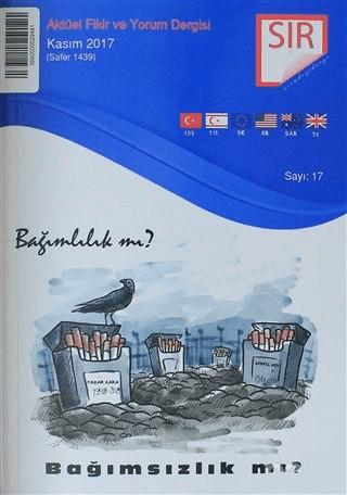 Sır Aktüel Fikir ve Yorum Dergisi Sayı: 17 Kasım 2017 | Sır Dergisi (Ciltsiz)  - Resim 1