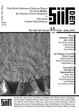 Şiirden İki Aylık Şiir Dergisi Sayı: 15 | Şiirden Yayıncılık (Ciltsiz)  - Resim 1