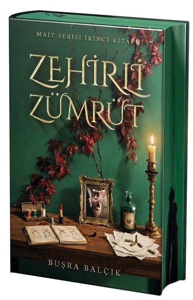 Zehirli Zümrüt - Mait Serisi İkinci Kitap - Yan Boyamalı Özel Baskı | Vera Kitap (Ciltli)  - Resim 1