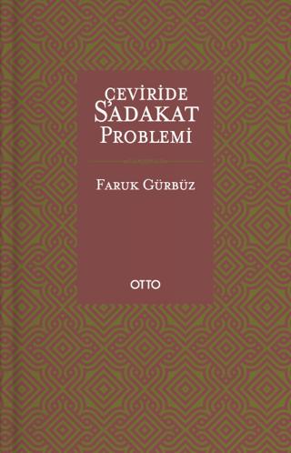 Çeviride Sadakat Problemi | Otto Yayınları (Ciltsiz)  - Resim 1