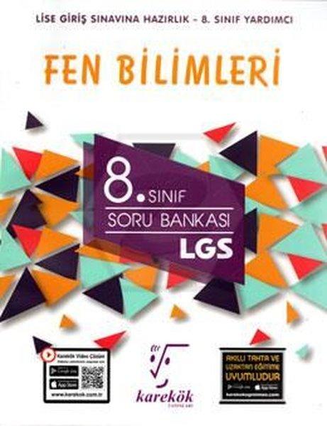 2021 8. Sınıf LGS Fen Bilimleri Soru Bankası | Karekök Eğitim Yayın (İnce Kapak)  - Resim 1