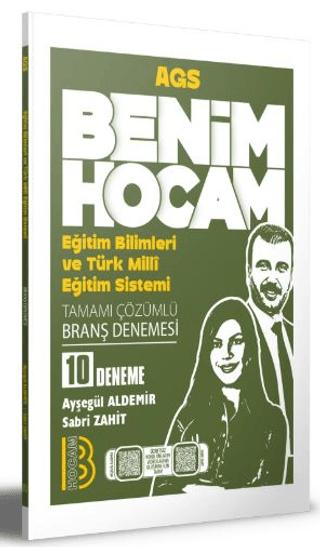 AGS Eğitim Bilimleri ve Türk Milli Eğitim Sistemi Tamamı Çözümlü 10 Branş Deneme