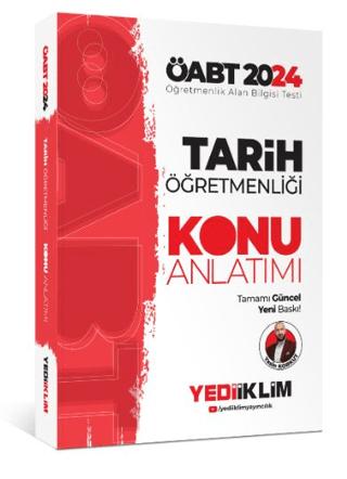 2024 ÖABT Tarih Öğretmenliği Konu Anlatımı | Yediiklim Yayınları (Ciltsiz)  - Resim 1