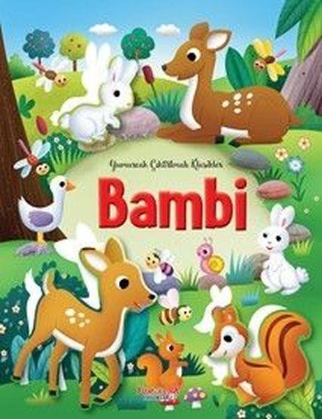 Bambi - Çıkartmalı Klasikler | Yumurcak Yayınları (İnce Kapak)  - Resim 1