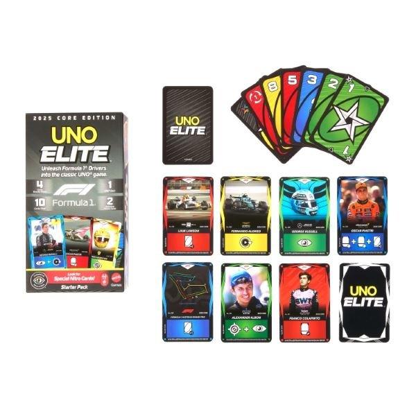 Uno Elite F1 Kartlar Başlangıç Paketi JLV42 Formula 1 Temalı