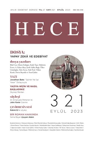Hece Dergisi - Sayı: 321 Eylül 2023 | Hece Dergisi (Ciltsiz)  - Resim 1