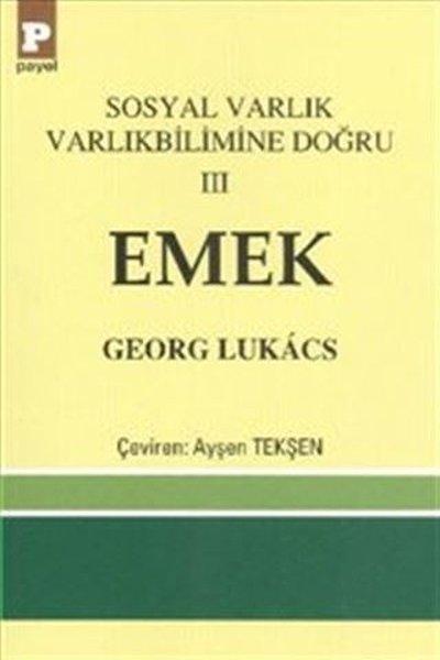 Emek-Sosyal Varlık Varlıkbilimine Doğru 3 | Payel (İnce Kapak)  - Resim 1