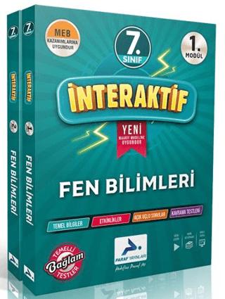 7. Sınıf İnteraktif Fen Bilimleri Etkinlikli Çalışma Kitabı | Paraf Yayınları (Ciltsiz)  - Resim 1