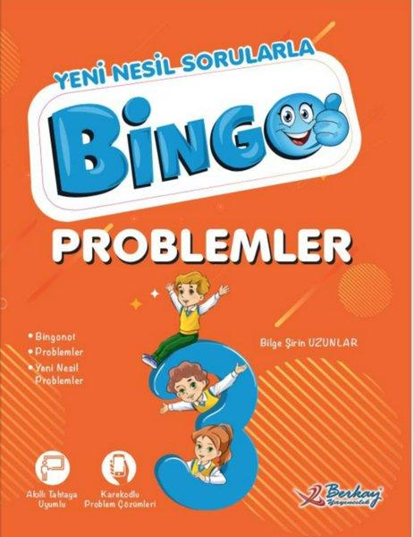 3.Sınıf Problemler Bingo | Berkay Yayıncılık (İnce Kapak)  - Resim 1