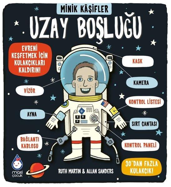 Uzay Boşluğu - Minik Kaşifler | Maxi Çocuk (İnce Kapak)  - Resim 1