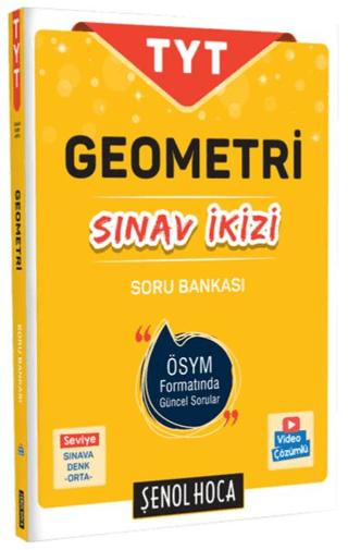 TYT Geometri Sınav İkizi Soru Bankası | Şenol Hoca Yayınları (Ciltsiz)  - Resim 1