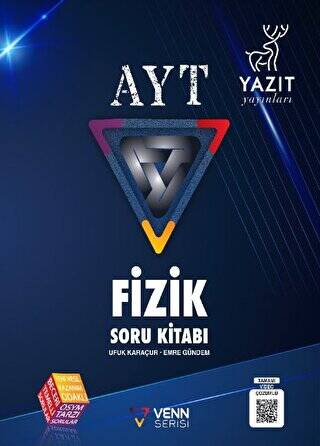 VENN Serisi AYT Fizik Soru Kitabı - Ufuk Karaçur kitap kapağı