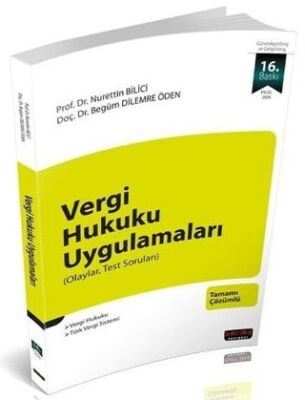 Vergi Hukuku Uygulamaları - Nurettin Bilici kitap kapağı