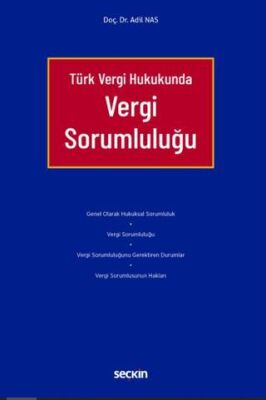 Vergi Sorumluluğu - Adil Nas kitap kapağı
