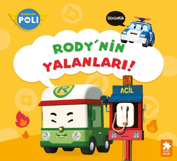 Robocar Poli - Rody'nin Yalanları! Dürüstlük | Eksik Parça Yayınları (İnce Kapak)  - Resim 1