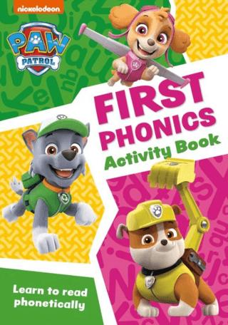 AW Patrol First Phonics Activity Book | Nickelodeon (Ciltsiz)  - Resim 1