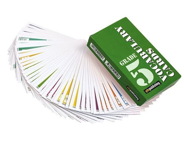 Grade 5 Vocabulary Cards - Kolektif kitap kapağı