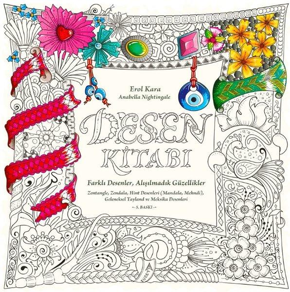 Desen Kitabı – Farklı Desenler, Alışılmadık Güzellikler | Kuzey Yayınları (İnce Kapak)  - Resim 1