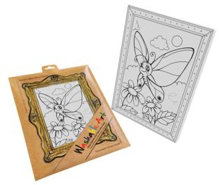 Funny Mat - Washable Art - Kelebek | Akademi Çocuk - Resim 1