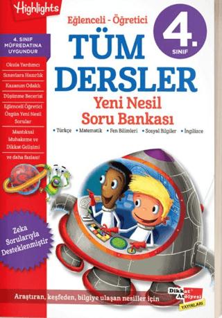 4. Sınıf Eğlenceli - Öğretici Tüm Dersler Yeni Nesil Soru Bankası