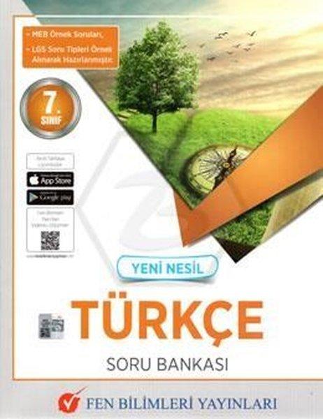 7.Sınıf Yeni Nesil Türkçe Soru Bankası | Fen Bilimleri Yayınları (İnce Kapak)  - Resim 1