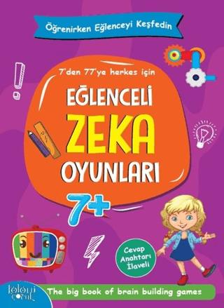 Eğlenceli Zeka Oyunları - Mor Kitap | Koloni Çocuk (Ciltsiz)  - Resim 1