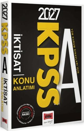 2027 KPSS A Grubu Tüm Kurum Sınavları için İktisat Konu Anlatımı | Yargı Yayınevi (Ciltsiz)  - Resim 1