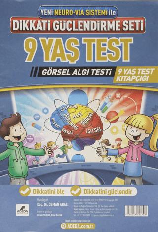 Adeda DGS Dikkati Güçlendirme Seti 9 Yaş Test Görsel Algı Testi