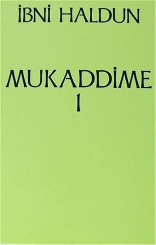 Mukaddime Cilt: 1