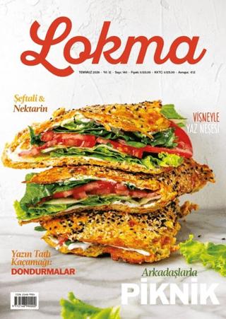 Lokma Aylık Yemek Dergisi Sayı: 140 Temmuz 2026 | Lokma Dergisi (Ciltsiz)  - Resim 1