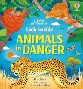 Look Inside Animals in Danger | Usborne (Ciltli)  - Resim 1