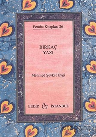 Birkaç Yazı | Bedir Yayınları (Ciltsiz)  - Resim 1