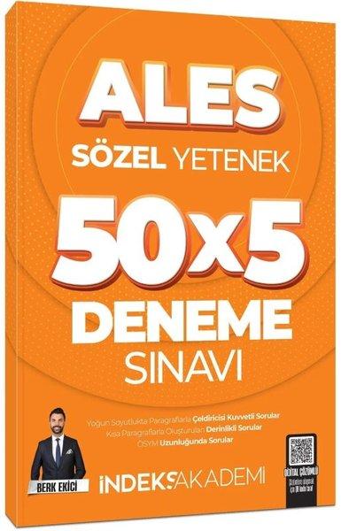 2026 ALES Sözel Yetenek 5 Deneme Sınavı Çözümlü | İndeks Akademi (İnce Kapak)  - Resim 1