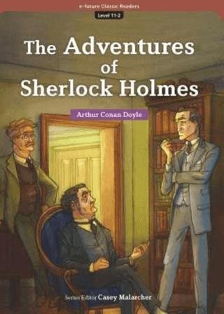 The Adventures of Sherlock Holmes (eCR Level 11) | e-future (Ciltsiz)  - Resim 1