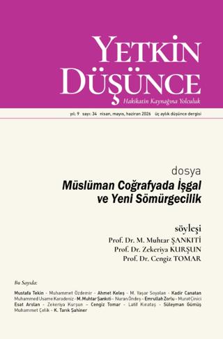 Yetkin Düşünce Dergisi Yıl: 9 Sayı 34 - Nisan, Mayıs, Haziran 2026 | Yetkin Düşünce Dergisi (Ciltsiz)  - Resim 1