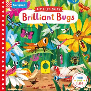 Campbell Push & Pull: Brilliant Bugs | Campbell (Ciltsiz)  - Resim 1