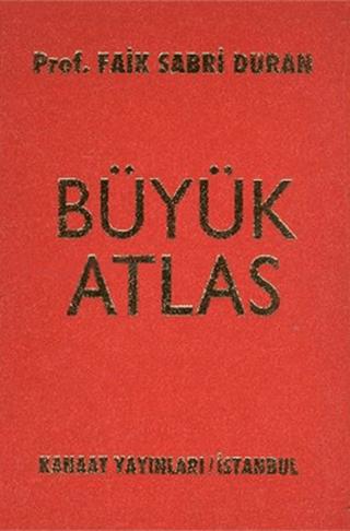 Kanaat Büyük Atlas | Kanaat Yayınları (Ciltli)  - Resim 1