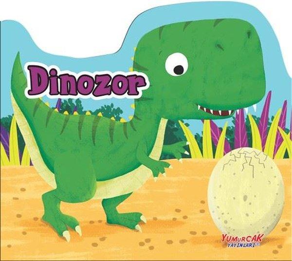 Dinozor - Şekilli Kitap | Yumurcak Yayınları (İnce Kapak)  - Resim 1