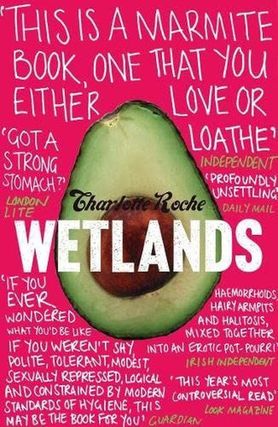 Wetlands - Charlotte Roche kitap kapağı