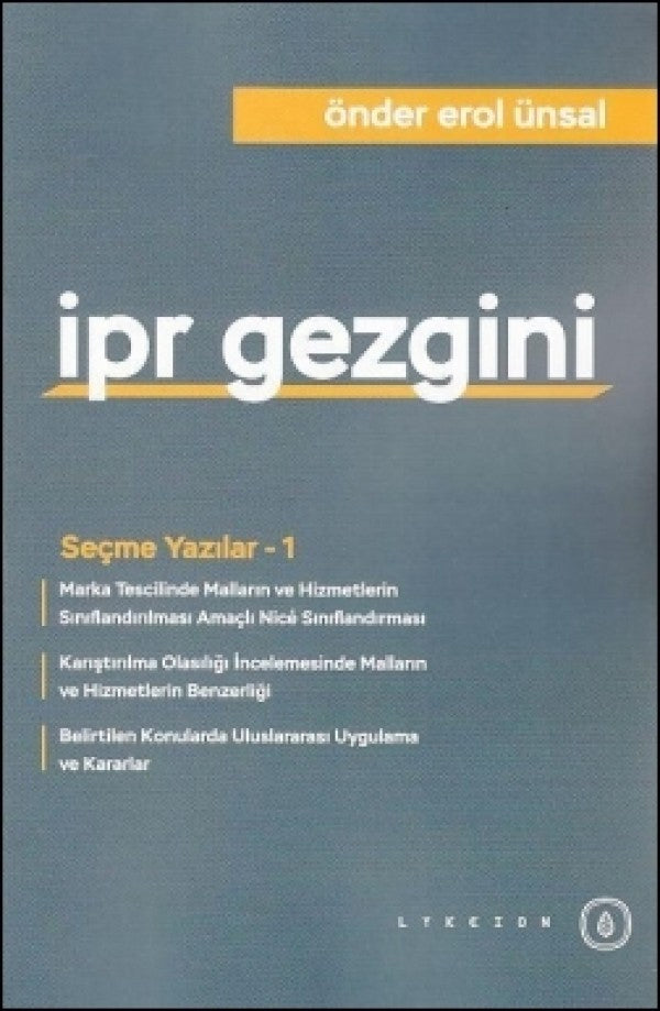 IPR Gezgini - Önder Erol Ünsal kitap kapağı