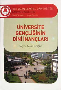Üniversite Gençliğinin Dini İnançları KOD:8-I-4 - Musa Koçar kitap kapağı