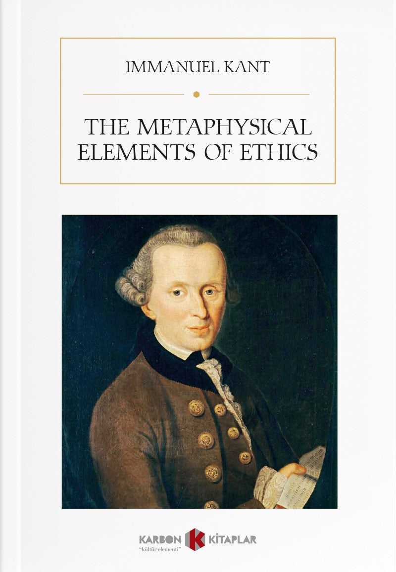 The Metaphysical Elements of Ethics - Immanuel Kant kitap kapağı