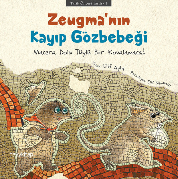 Zeugma’nın Kayıp Gözbebeği - Elif Ayla kitap kapağı
